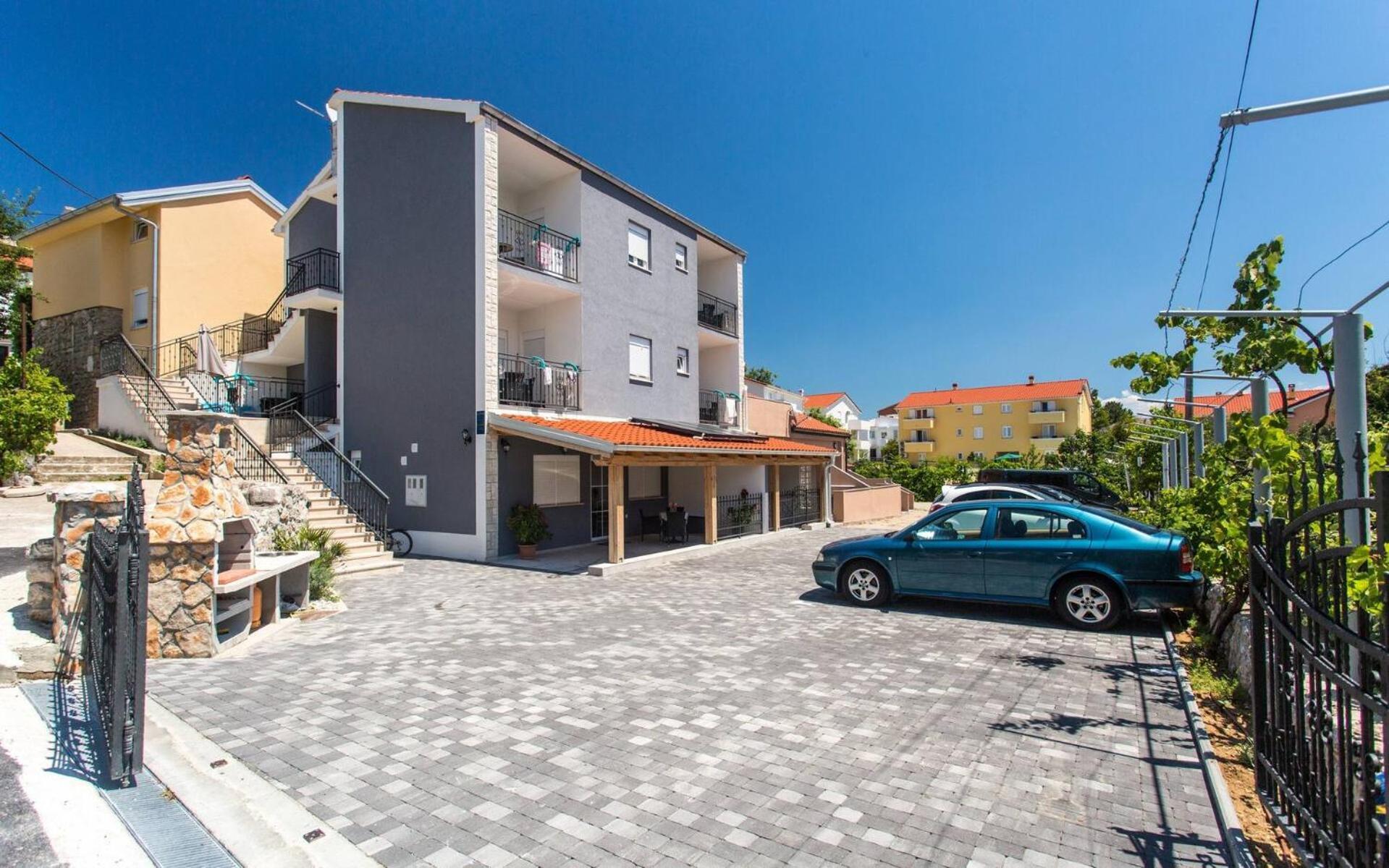 Apartments Bernardeta 1 Baška Exterior foto