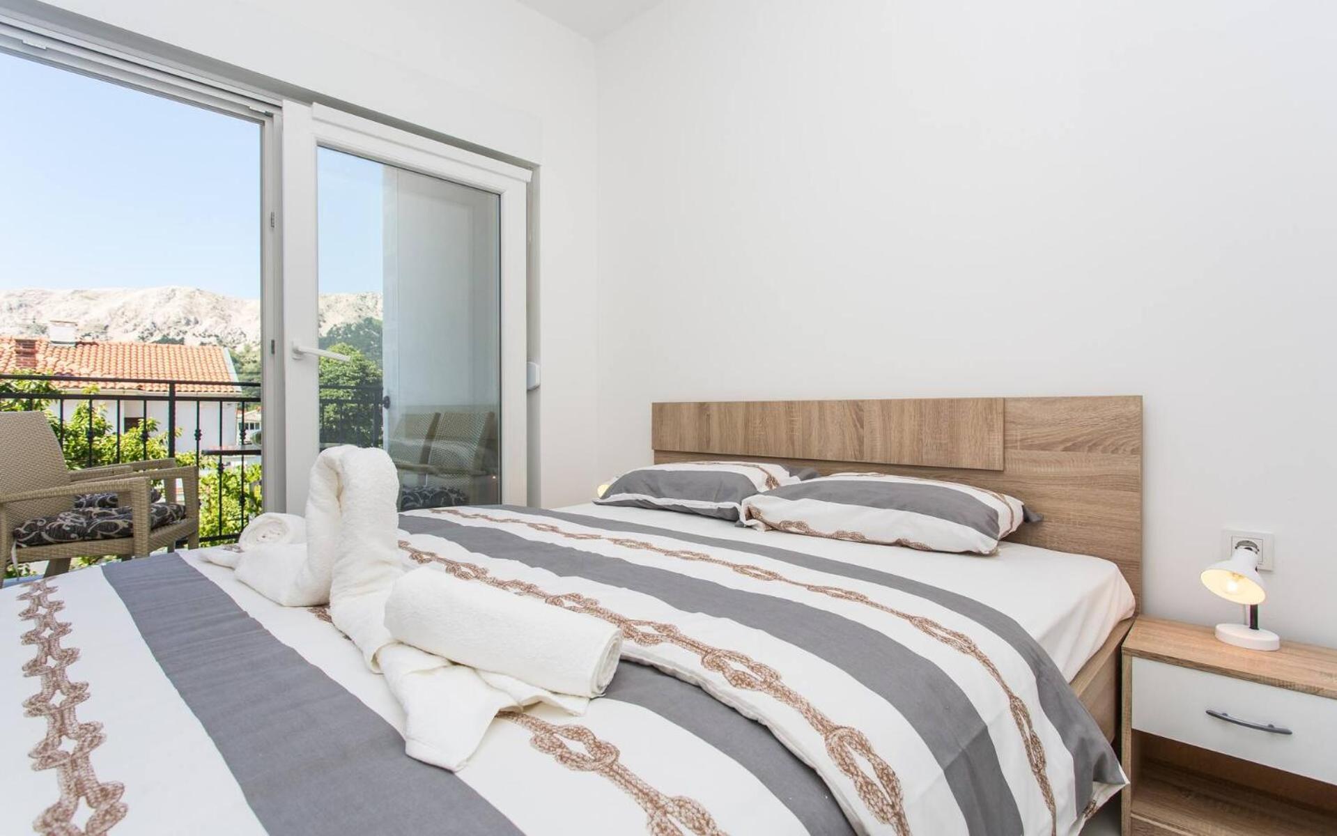 Apartments Bernardeta 1 Baška Exterior foto