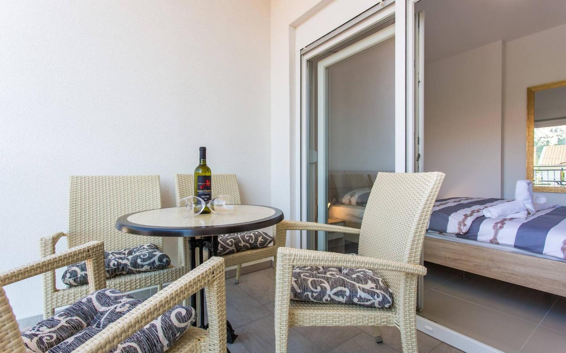 Apartments Bernardeta 1 Baška Exterior foto